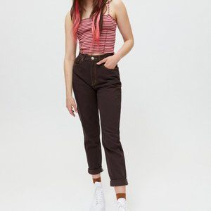 Urban Outfitter BDG Brown High-Waisted Mom Jean – Size 25